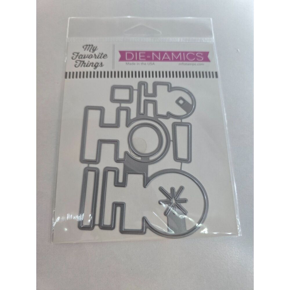 My Favorite Things MFT-1400 Ho Ho Ho Die-namics Christmas Die NEW